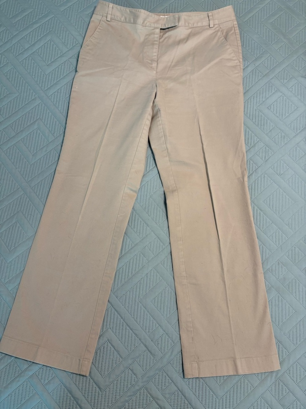 Talbots, Ladies Khaki Pants, Size 8 Petite Cotton Stretch